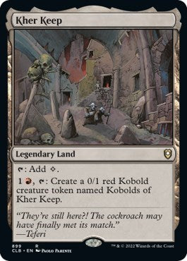 Kher Keep (Commander Legends: Battle for Baldur's Gate) Light Play