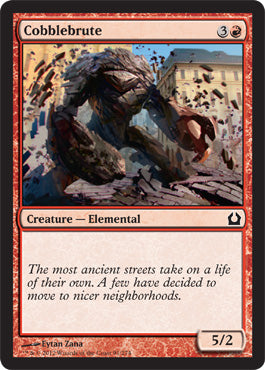 Cobblebrute (Return to Ravnica) Light Play