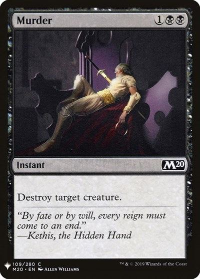 Murder (Mystery Booster) Light Play