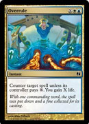 Overrule (Duel Decks: Venser vs Koth) Light Play
