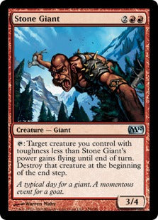 Stone Giant (Magic 2010 Core Set) Light Play