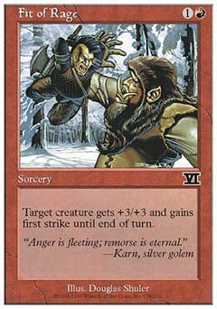 Fit of Rage (Classic 6th Edition) Light Play