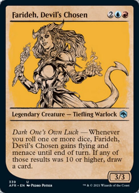 Farideh, Devil's Chosen (Showcase) (Adventures in the Forgotten Realms) Light Play