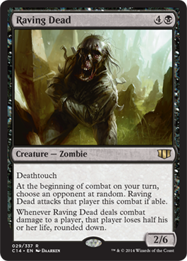 Raving Dead (Commander 2014 Edition) Light Play