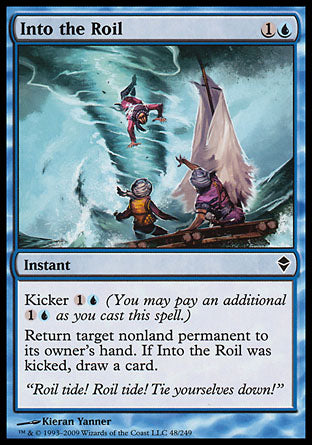Into the Roil (Zendikar) Light Play