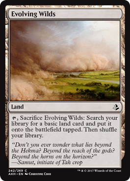 Evolving Wilds (Amonkhet) Light Play