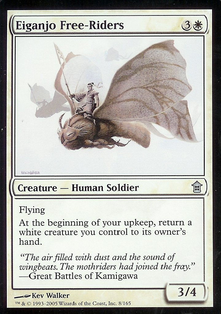 Eiganjo Free-Riders (Saviors of Kamigawa) Medium Play