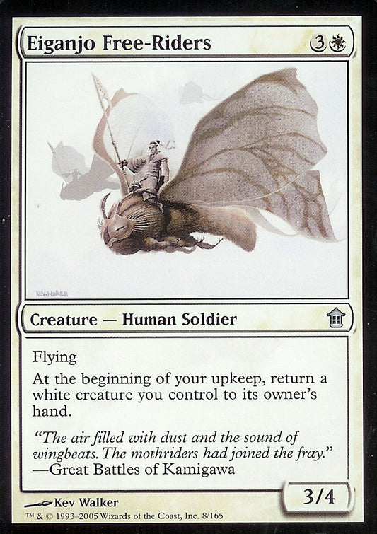 Eiganjo Free-Riders (Saviors of Kamigawa) Medium Play