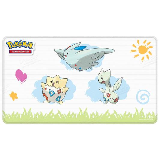 Ultra Pro Togepi Evolutions Stitched Playmat for Pokemon