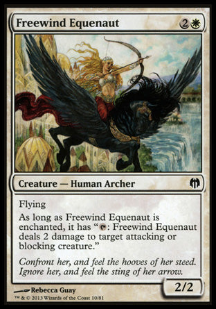 Freewind Equenaut (Duel Decks: Heroes vs Monsters) Medium Play