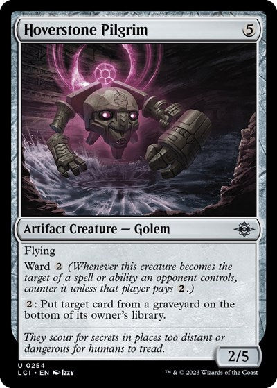 Hoverstone Pilgrim (The Lost Caverns of Ixalan) Light Play