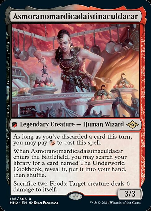 Asmoranomardicadaistinaculdacar (Modern Horizons 2) Light Play