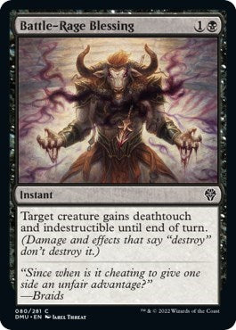 Battle-Rage Blessing (Dominaria United) Light Play