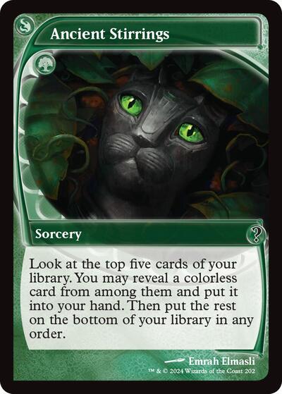 Ancient Stirrings (Future Sight) (Mystery Booster 2) Light Play
