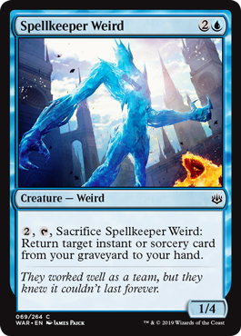 Spellkeeper Weird (War of the Spark) Light Play