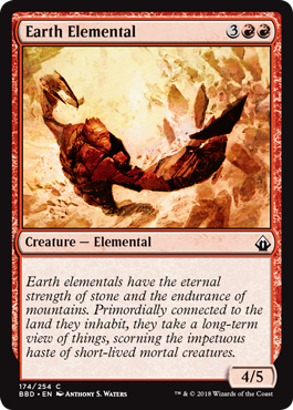Earth Elemental (Battlebond) Light Play