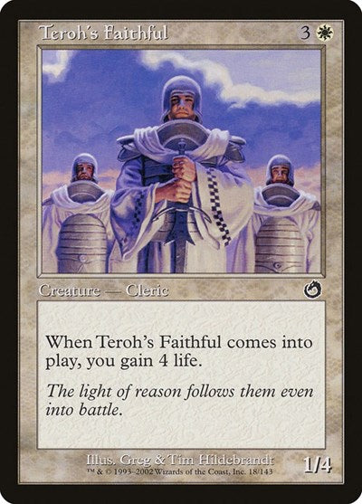 Teroh's Faithful (Torment) Light Play
