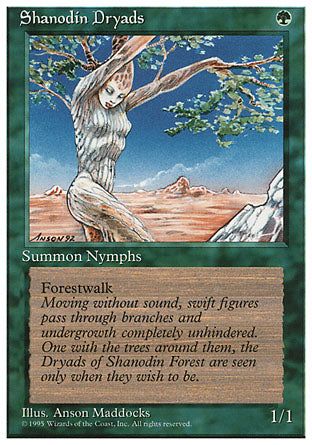 Shanodin Dryads (4th Edition) Damaged / Poor