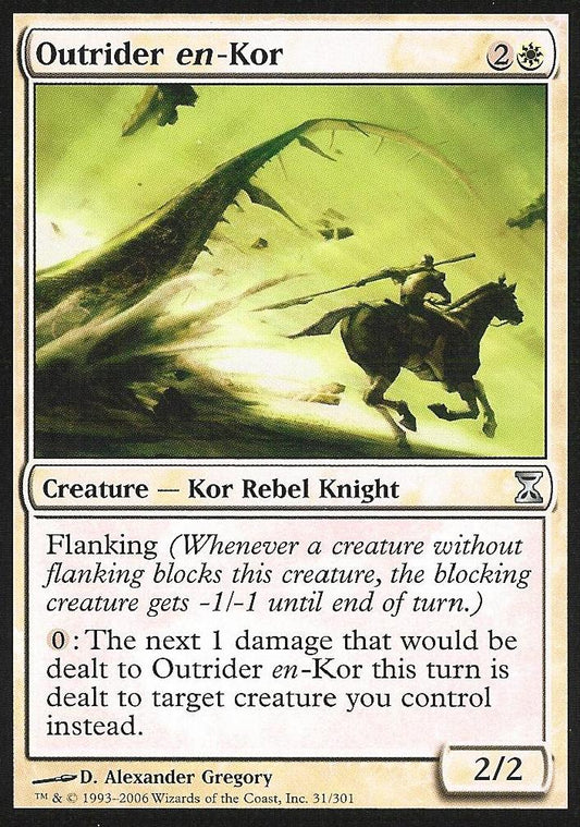 Outrider en-Kor (Time Spiral) Medium Play
