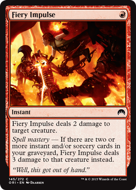 Fiery Impulse (Magic Origins) Light Play