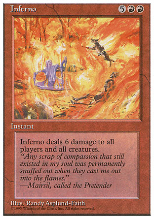Inferno (4th Edition) Light Play