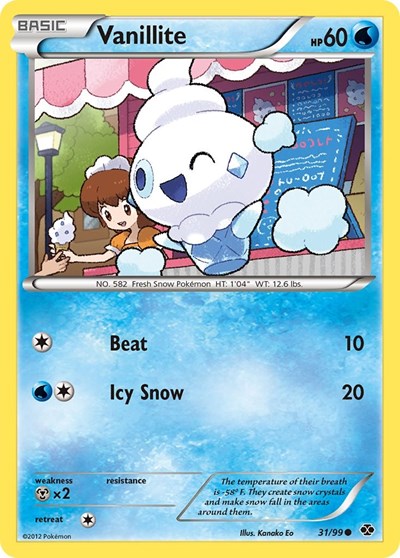 Vanillite (Next Destinies) Light Play