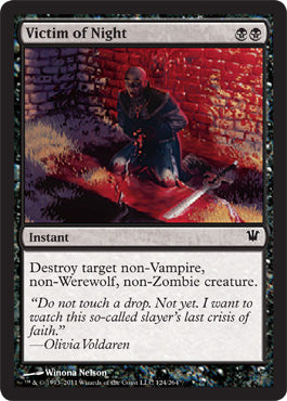 Victim of Night (Innistrad) Light Play