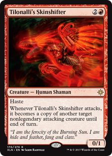 Tilonalli's Skinshifter (Ixalan) Light Play
