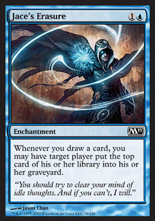 Jace's Erasure (Magic 2011 Core Set) Medium Play