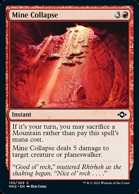 Mine Collapse (Modern Horizons 2) Light Play