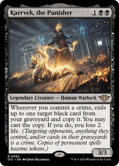 Kaervek, the Punisher (Outlaws of Thunder Junction) Light Play