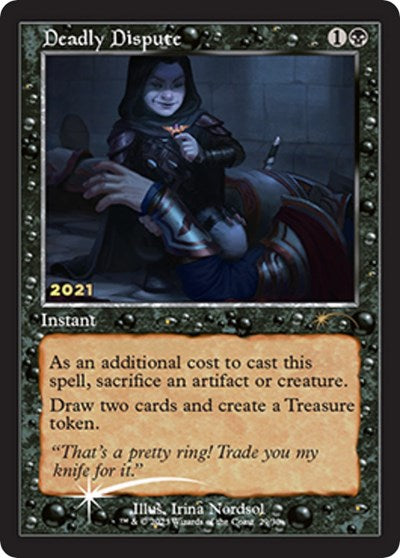 Deadly Dispute (Promos: 30th Anniversary Promos) Light Play Foil