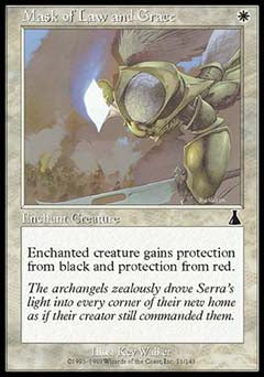 Mask of Law and Grace (Urza's Destiny) Light Play
