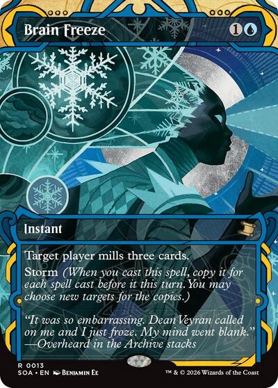Brain Freeze (Secrets of Strixhaven: Mystical Archive) Near Mint Foil