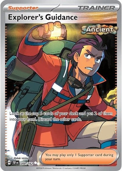 Explorer's Guidance - 200 (SV05: Temporal Forces) Light Play Holofoil