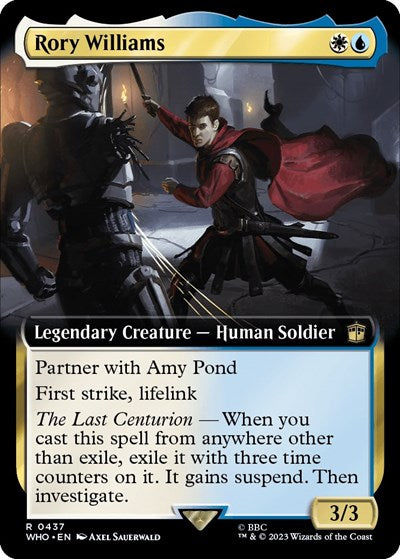 Rory Williams (Extended Art) (Universes Beyond: Doctor Who) Light Play Foil