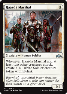 Haazda Marshal (Guilds of Ravnica) Light Play