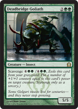 Deadbridge Goliath (Return to Ravnica) Light Play