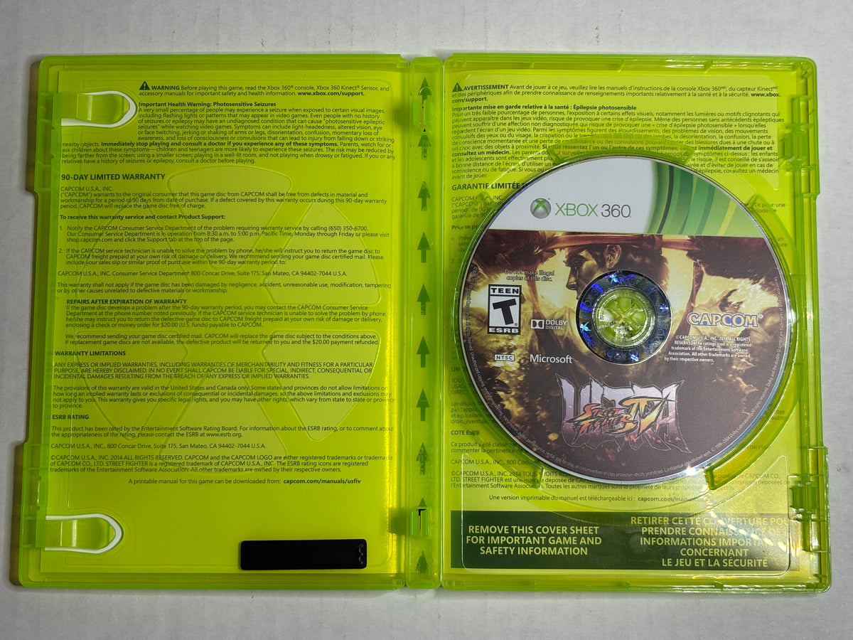 Ultra Street fighter IV: For The (Xbox 360) (No Manual) (Tested And Working)