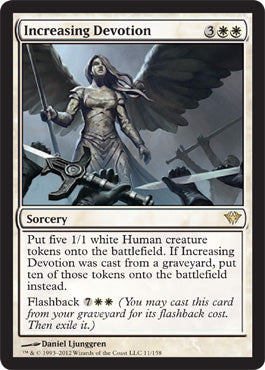Increasing Devotion (Dark Ascension) Medium Play