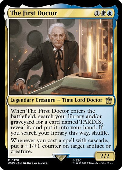 The First Doctor (Universes Beyond: Doctor Who) Light Play Foil