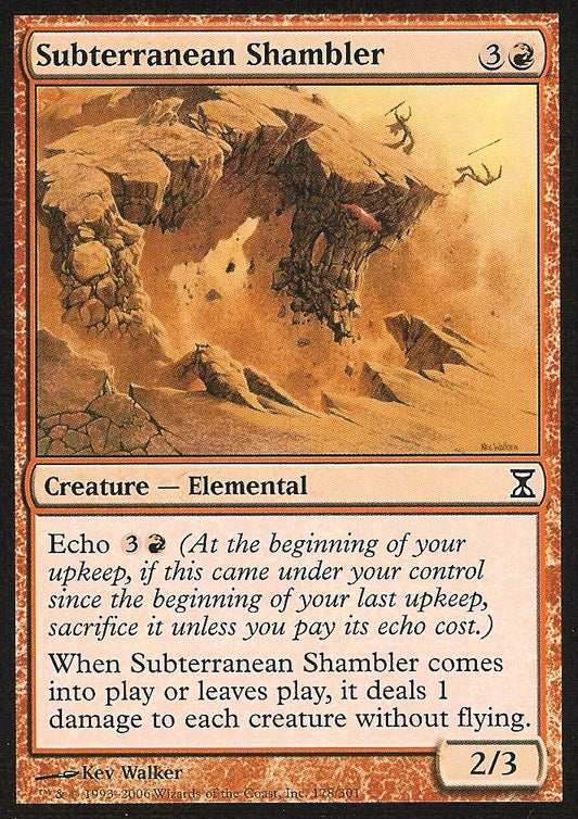 Subterranean Shambler (Time Spiral) Light Play