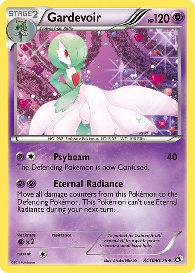 Gardevoir (Legendary Treasures: Radiant Collection) Damaged / Poor Holofoil