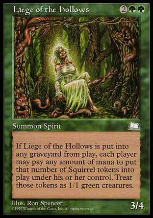 Liege of the Hollows (Weatherlight) Light Play