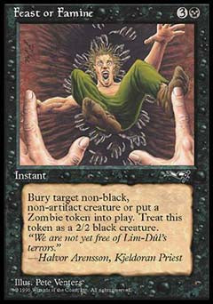 Feast or Famine (Falling into Pit) (Alliances) Medium Play