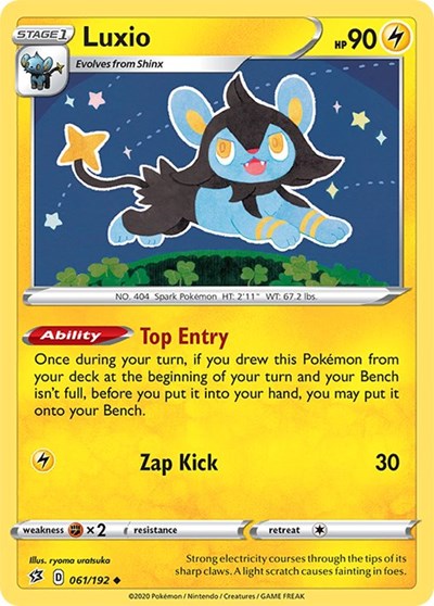 Luxio (SWSH02: Rebel Clash) Light Play Reverse Holofoil