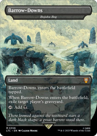 Barrow-Downs - Bojuka Bog (Commander: The Lord of the Rings: Tales of Middle-earth) Light Play Foil
