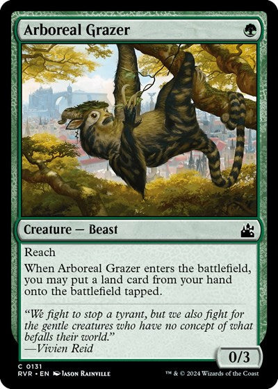 Arboreal Grazer (Ravnica Remastered) Light Play