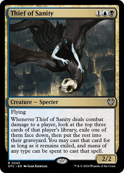 Thief of Sanity (Commander: Outlaws of Thunder Junction) Light Play