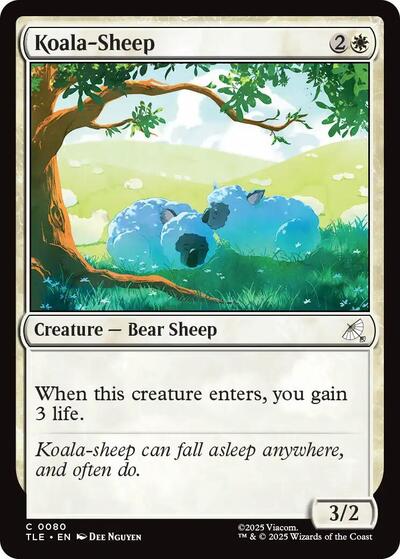 Koala-Sheep (Avatar: The Last Airbender: Eternal-Legal) Light Play Foil